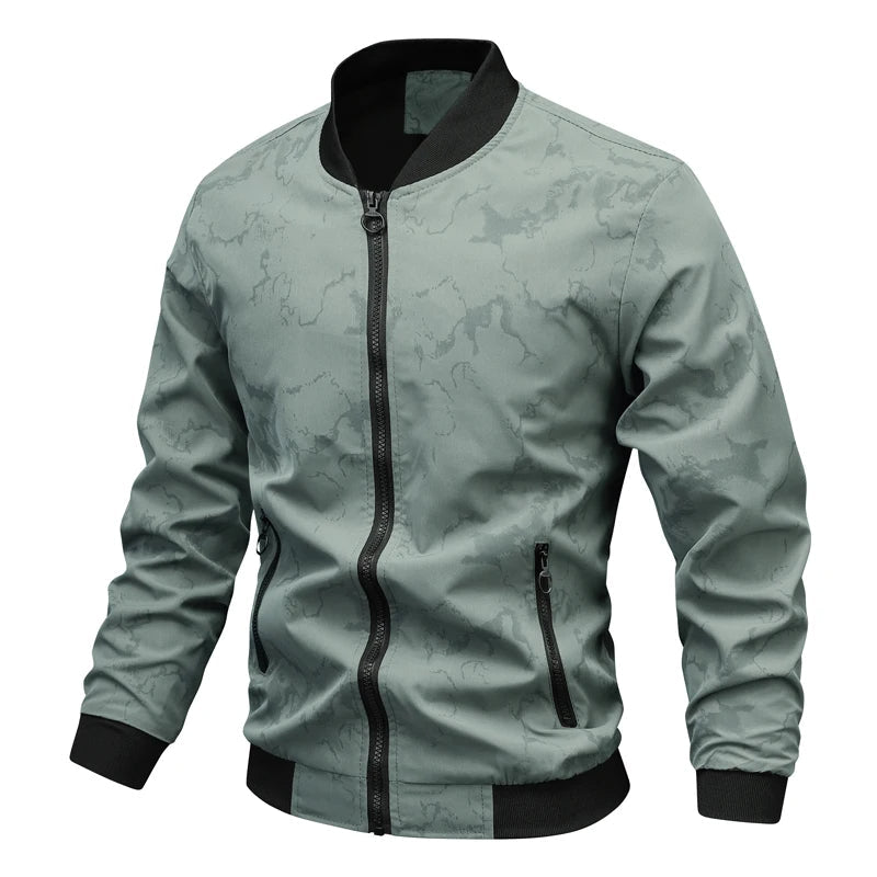 OUTLET  Men's Thin Windbreaker Bomber Jacket